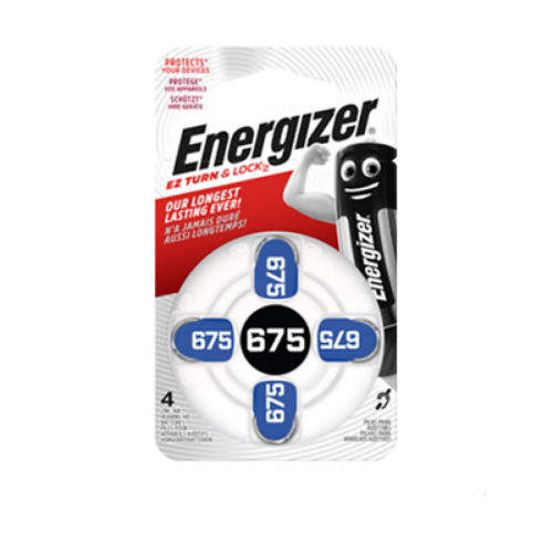 Energizer Z/M Hearing Aid Batteries 675 4Eax10X10