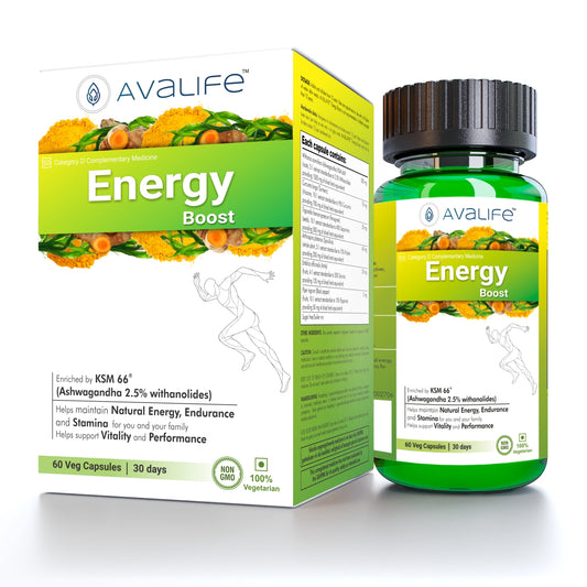 Avalife Energy Boost 60 Vege Capsules