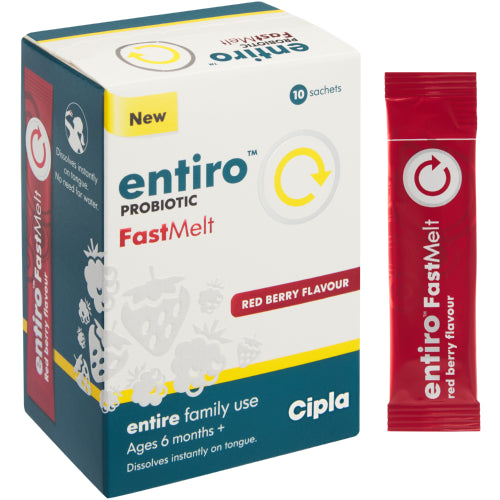 Entiro Fastmelt Powder Sachet Redberry 10 – Cura Pharm