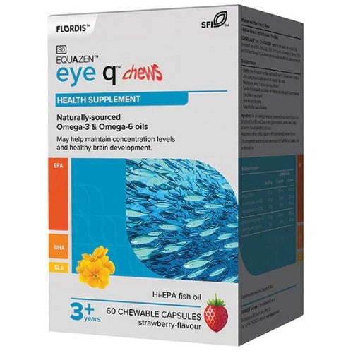 Equazen Eye Q Chew 60 Capsules Strawberry – Cura Pharm