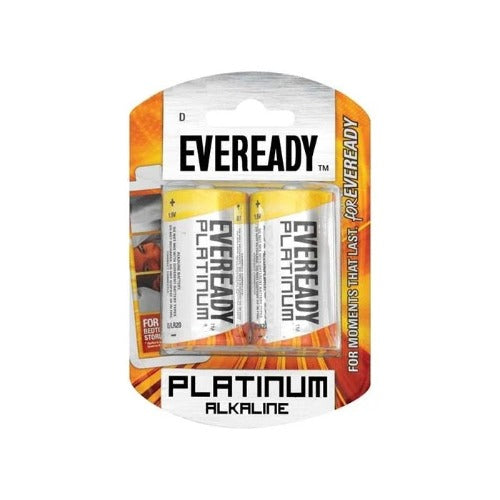 Eveready Platinum Lr20 Blister pack 2 2 X D Size