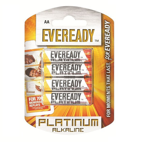 Eveready Platinum Lr6 Blister pack 4 4 X AA