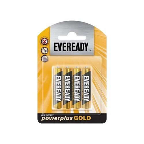 Eveready Power Plus Gold R03 Power Plus Gold Blister pack 4 4 x AAA