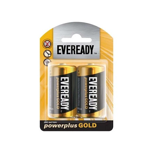 Eveready Power Plus Gold R20 Power Plus Gold Blister pack 2 2 X D