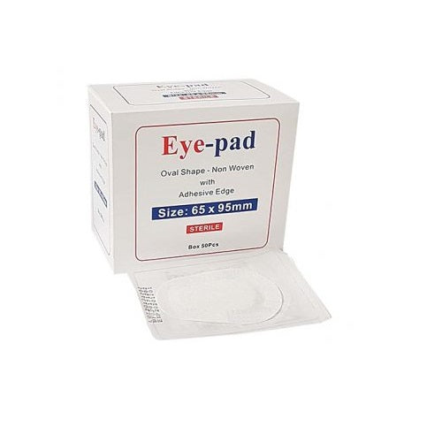 Eye Pad Adhesive Sterile 65X95mm 50