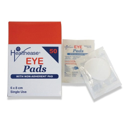 Eye Pad Sterile Healthease 6X8cm 50