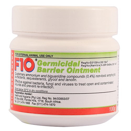 F10 Germ Barrier 100g Ointment