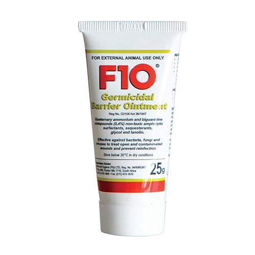F10 Germicidal Barrier Ointment 25g  1