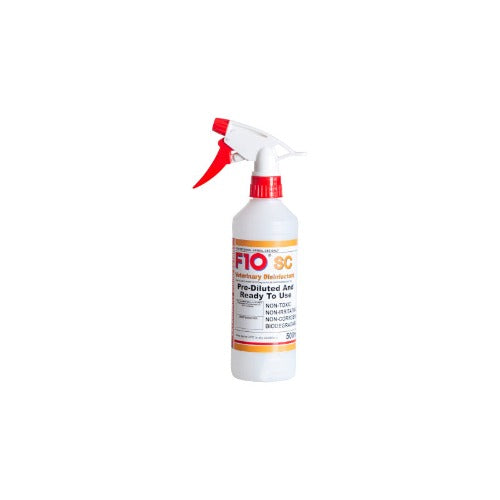 F10Sc Vet Disinfect+Spray 500ml Empty Bottle