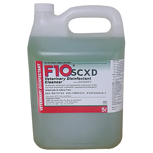F10Scxd Vet Disinfectant 5000ml