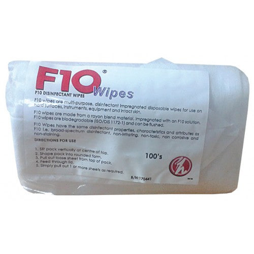 F10 Wipes Refill Pack 100