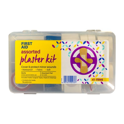 Plaster Storage First Aid First Aid Kit Assorted Plaster Kit Large – Cura Pharm