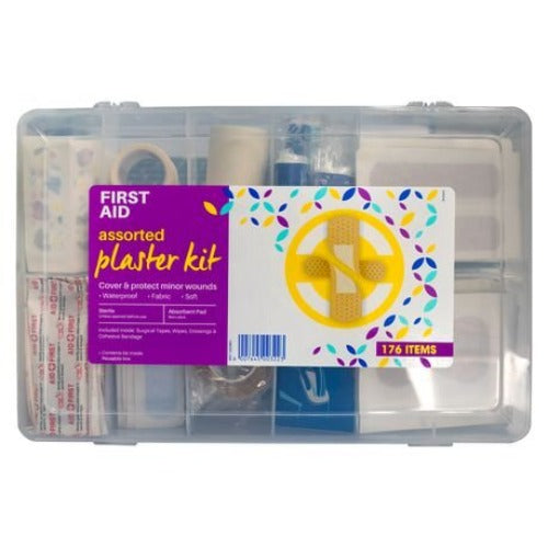 Plaster Storage First Aid First Aid Kit Assorted Plaster Kit Small – Cura Pharm