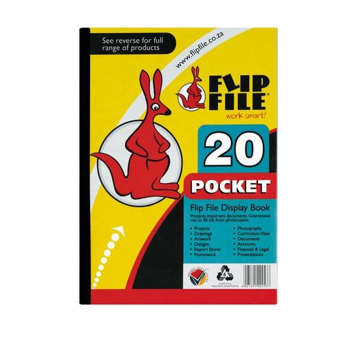 Flip File A4 20 Pocket 1