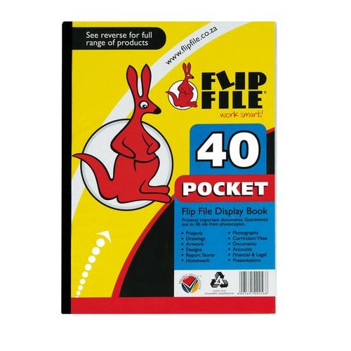 Flip File A4 40 Pocket 1