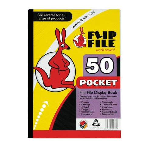 Flip File A4 50 Pocket 1
