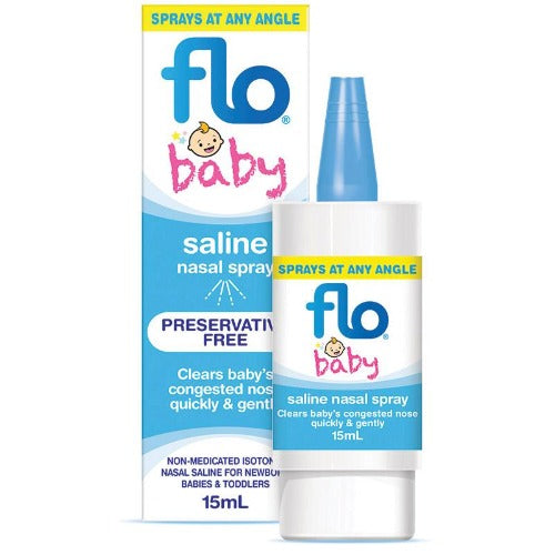 Flo Baby Saline+Nasal Spray 15ml
