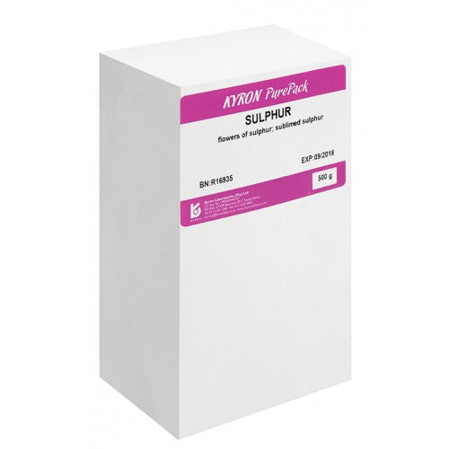 Flower Of Sulphur 500g Kyron Cura Pharm