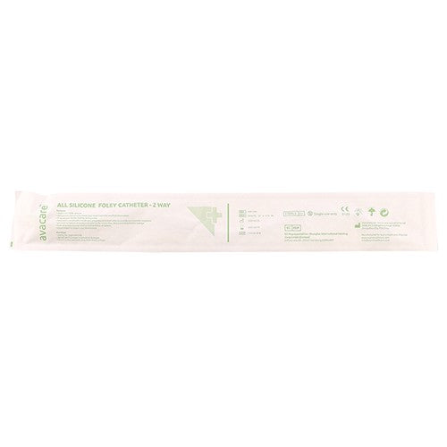 Foley Catheter 100% Silicone FG12-05ml Avacare 1