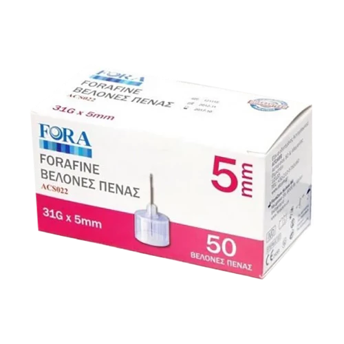 Forafine Insulin Pen Needle 31Gx5mm 50