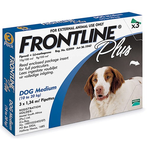 Frontline Plus Dog Medium 3