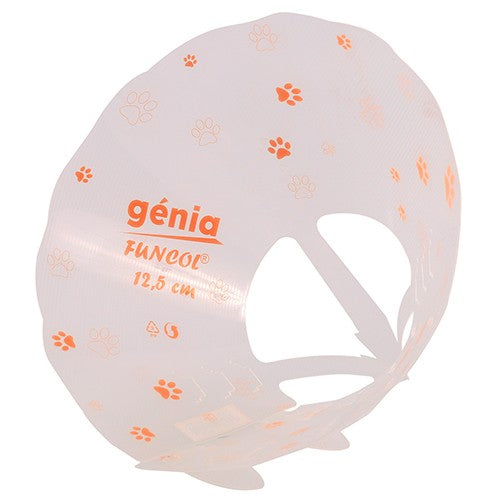 Fun Collar Transparent Orange12.5cm