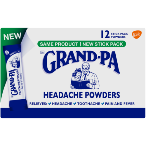 GRAND-PA Powders 12 Stick Pack