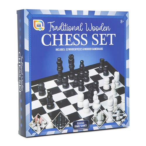 Games Hub Wooden Chess 1
