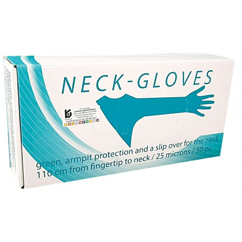 Gloves Disposable Arm-Length Smi Neck Finger 50