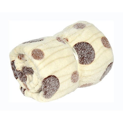 Grants Coral Fleecy Blanket Small Assorted