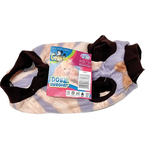 Grants Dog Fleecy Sweater No30 Assorted