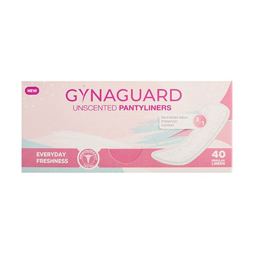 Gyna Guard Pantyliners Fragrance Free 40 – Cura Pharm