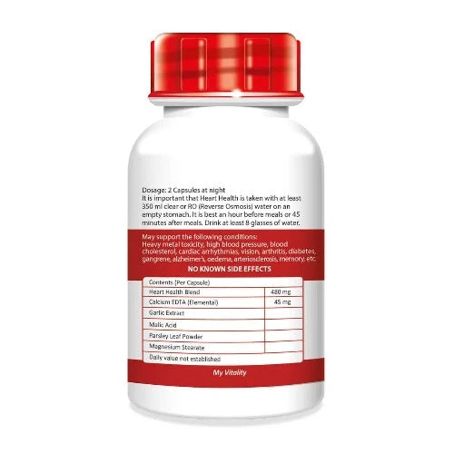 Oxygen Products Hearth Health 60 – Cura Pharm