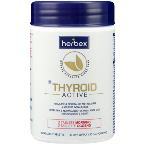 Herbex Thyroid Active 60 Tablets