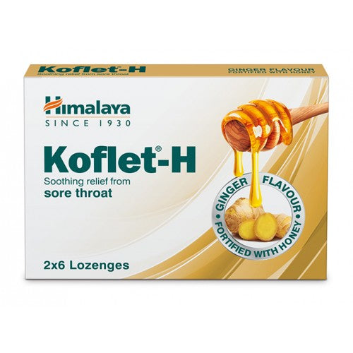 Himalaya Koflet-H Lozenges Ginger 2X6