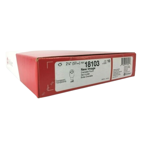 Hollister 18103 Pouch Drainable 57mm Red 10