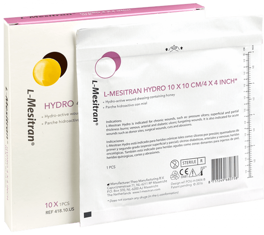 L-Mesitran Hydro Dressing 10x10cm 10