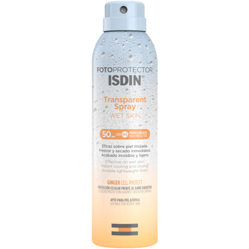 ISDIN Wet Skin Transparnt Spray 50+ 250ml