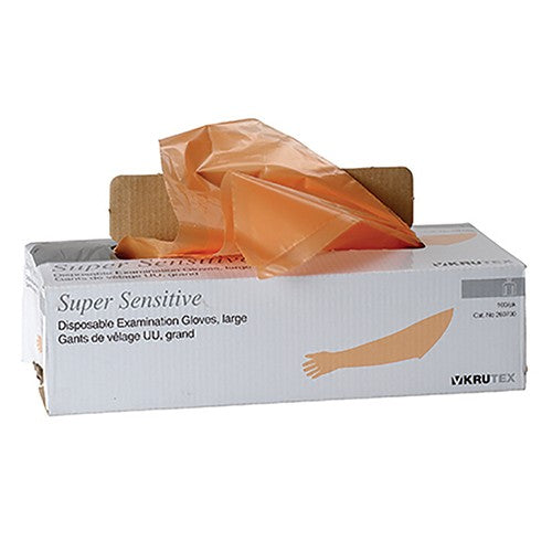 Krutex Super Sensitive Glove 100 Long Cuff