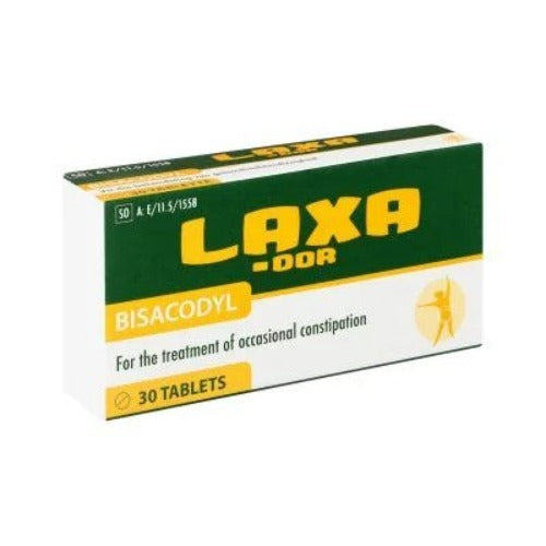 LAXA-DOR Bisacodyl 30 Tablets