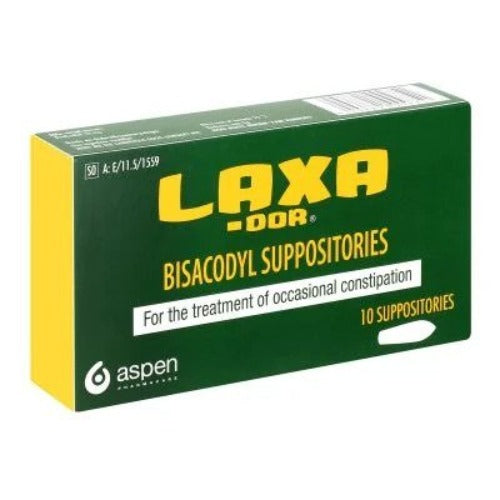 LAXA-DOR Laxative Suppositories 10