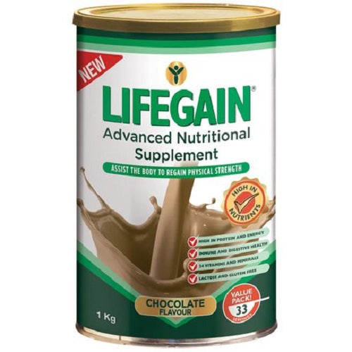 Lifegain Chocolate 1000g Powder