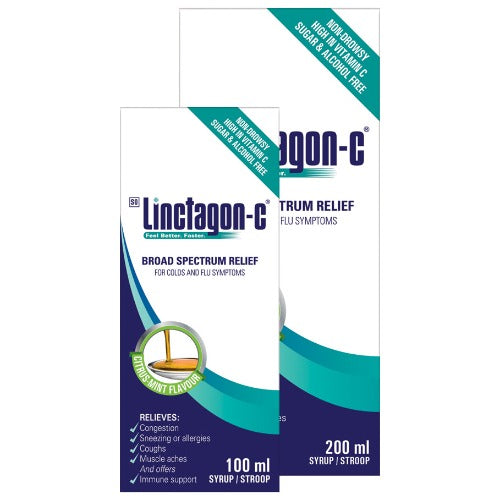 Linctagon C Adult Cold & Flu Syrup 200ml