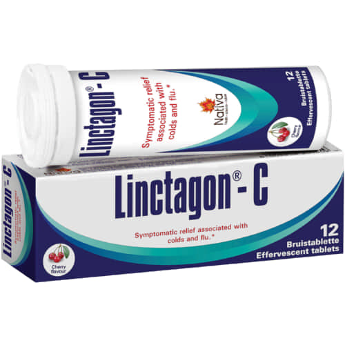 Linctagon C Effervescent Cherry 12 Tablets