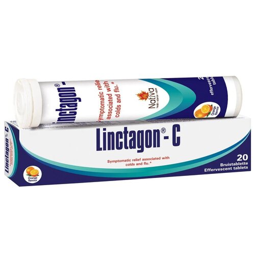 Linctagon C Effervescent Orange 20 Tablets