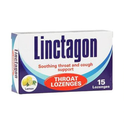 Linctagon Lozenges Lemon 15