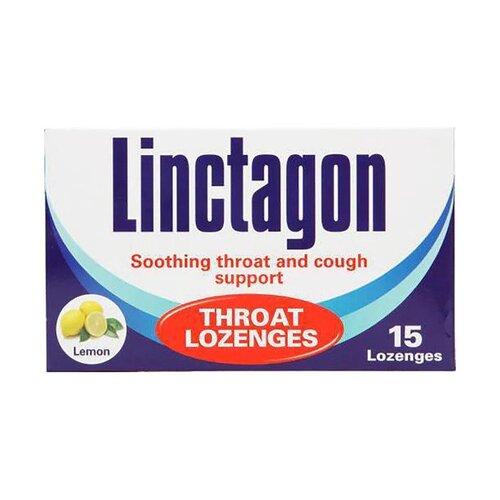 Linctagon Lozenges Lemon 15