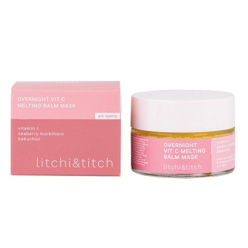 Litchi Night Vitamin C Melt Balm Mask 50ml