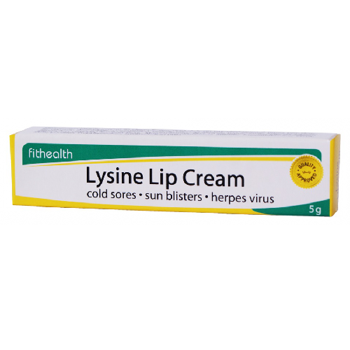 Lysine Lip Cream 5g Fithealth 1
