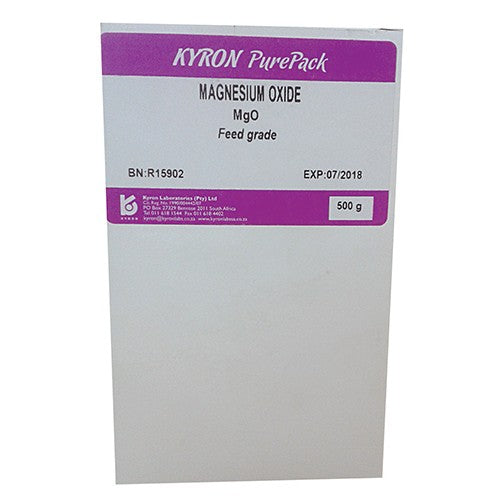 Magnesium Oxide 500g Powder Kyron